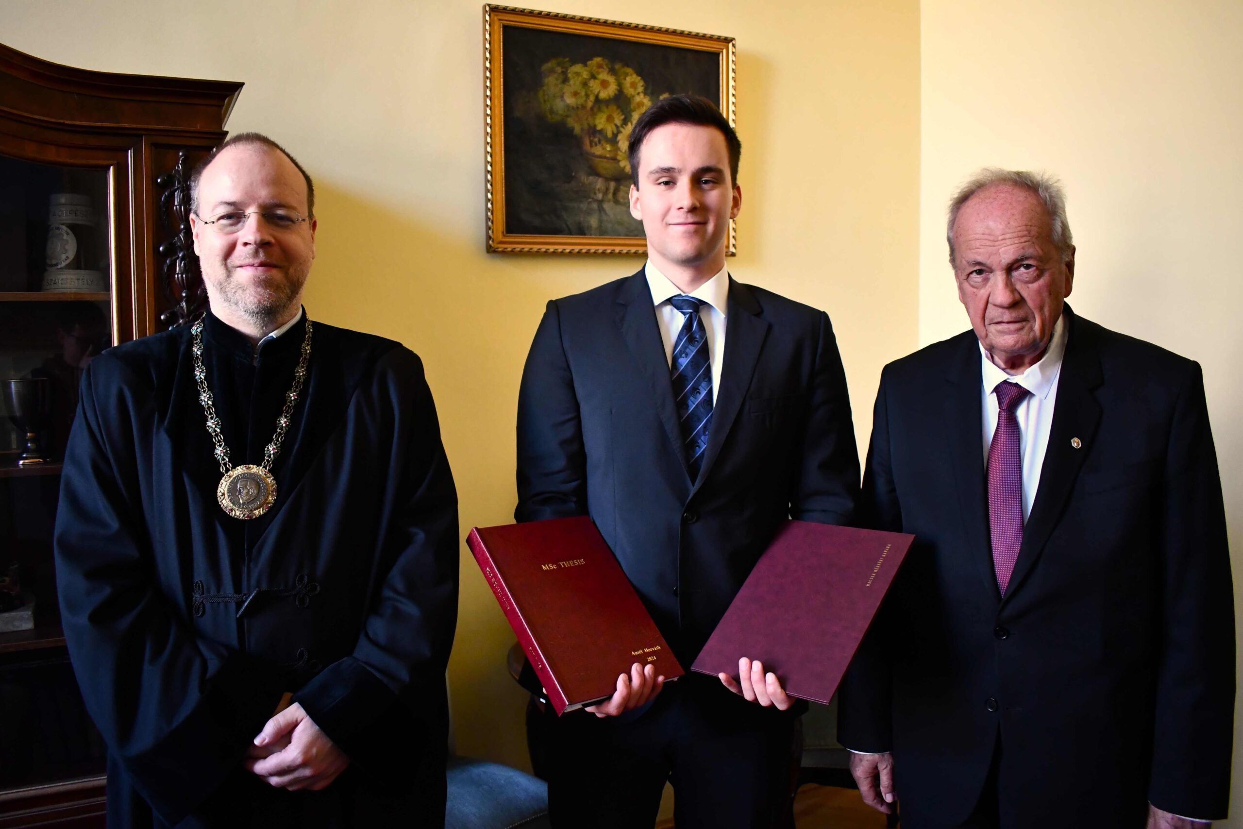 Gépészeti Tagozat Diplomadíj átadás 2024. november